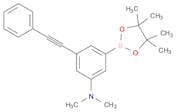 N,N-DIMETHYL-3-(PHENYLETHYNYL)-5-(4,4,5,5-TETRAMETHYL-1,3,2-DIOXABOROLAN-2-YL)ANILINE
