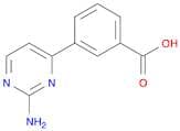 3-(2-Aminopyrimidin-4-yl)benzoic acid