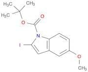 tert-Butyl 2-iodo-5-methoxy-1H-indole-1-carboxylate