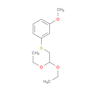 Benzene, 1-[(2,2-diethoxyethyl)thio]-3-methoxy-