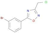 5-(3-Bromophenyl)-3-(chloromethyl)-1,2,4-oxadiazole