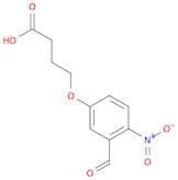 4-(3-Formyl-4-nitrophenoxy)butanoic acid