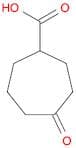 Cycloheptanecarboxyl​ic acid, 4-​oxo-