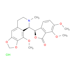 1(3H)​-​Isobenzofuranone, 6,​7-​dimethoxy-​3-​[(5R)​-​5,​6,​7,​8-​tetrahydro-​4-​methoxy-​6-​methy…