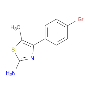 2-Thiazolamine,4-(4-bromophenyl)-5-methyl-