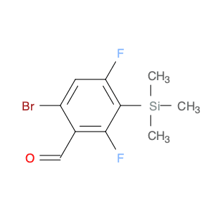 Benzaldehyde, 6-bromo-2,4-difluoro-3-(trimethylsilyl)-