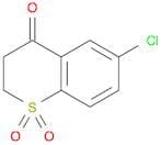 6-CHLORO-2,3-DIHYDRO-4H-THIOCHROMEN-4-ONE-1,1-DIOXIDE