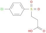 propanoic acid, 3-[(4-chlorophenyl)sulfonyl]-