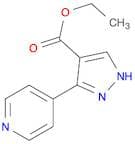 ETHYL 3-(PYRIDIN-4-YL)-1H-PYRAZOLE-4-CARBOXYLATE