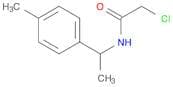 2-chloro-N-[1-(4-methylphenyl)ethyl]acetamide