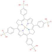 Fe(III) meso-Tetra(4-sulfonatophenyl)porphine chloride (acid form)