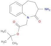 3-AMINO-2,3,4,5-TETRAHYDRO-2-OXO-1H-1-BENZAZEPINE-1-ACETIC ACID TERT-BUTYL ESTER