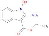 1H-Indole-3-carboxylic acid, 2-amino-1-hydroxy-, ethyl ester