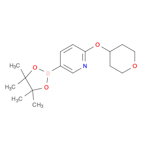 2-(Tetrahydro-2H-pyran-4-yloxy)pyridine-5-boronic acid, pinacol ester