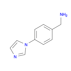 1-[4-(1H-Imidazol-1-yl)phenyl]methanamine