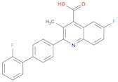 6-FLUORO-2-(2'-FLUORO-[1,1'-BIPHENYL]-4-YL)-3-METHYLQUINOLINE-4-CARBOXYLIC ACID