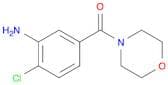 2-Chloro-5-(morpholin-4-ylcarbonyl)aniline
