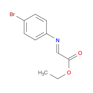 Ethyl 2-((4-bromophenyl)imino)acetate