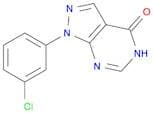 1-(3-chlorophenyl)-1H-pyrazolo[3,4-d]pyrimidin-4-ol