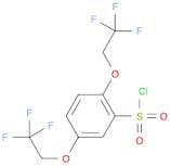 2,5-Bis(2,2,2-trifluoroethoxy)benzenesulphonyl chloride