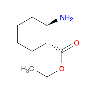 Cyclohexanecarboxylicacid, 2-amino-, ethyl ester, (1R,2S)-rel-