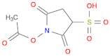 1-Acetyloxy-2,5-dioxopyrrolidine-3-sulfonic acid