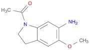 1-(6-Amino-5-methoxyindolin-1-yl)ethanone