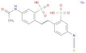 Benzenesulfonic acid, 5-​(acetylamino)​-​2-​[2-​(4-​isothiocyanato-​2-​sulfophenyl)​ethenyl]​-​, s…