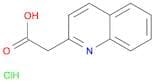 2-(Quinolin-2-yl)acetic acid hydrochloride