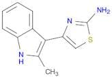 4-(2-Methyl-1H-indol-3-yl)-thiazol-2-ylamine