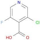 3-Chloro-5-fluoroisonicotinic acid