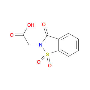 (1,1-Dioxido-3-oxo-1,2-benzisothiazol-2(3H)-yl)acetic acid