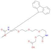 17-(Fmoc-amino)-5-oxo-6-aza-3,9,12,15-tetraoxaheptadecanoic acid