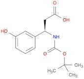 Benzenepropanoic acid, b-[[(1,1-dimethylethoxy)carbonyl]amino]-3-hydroxy-, (bR)-