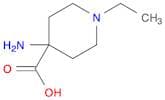 4-Amino-1-ethyl-4-piperidinecarboxylic acid