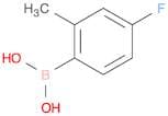 2-Methyl-4-fluorophenylboronic acid