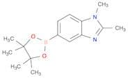 1,2-DIMETHYL-5-(4,4,5,5-TETRAMETHYL-1,3,2-DIOXABOROLAN-2-YL)-1H-BENZO[D]IMIDAZOLE