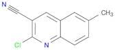 2-Chloro-6-methylquinoline-3-carbonitrile