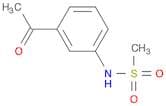 Methanesulfonamide, N-(3-acetylphenyl)-