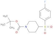 tert-Butyl 4-((4-fluorophenyl)sulfonyl)piperidine-1-carboxylate