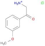 2-amino-1-(3-methoxyphenyl)ethanone, HCl