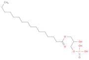 Hexadecanoic acid,2-hydroxy-3-(phosphonooxy)propyl ester