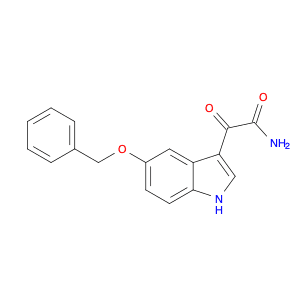 1H-Indole-3-acetamide, a-oxo-5-(phenylmethoxy)-