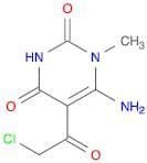 6-Amino-5-(2-chloroacetyl)-1-methylpyrimidine-2,4(1H,3H)-dione
