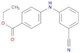 N-(4-CARBETHOXYPHENYL)-N-(3-CYANOPHENYL)AMINE