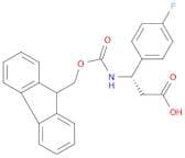 (S)-3-((((9H-fluoren-9-yl)methoxy)carbonyl)amino)-3-(4-fluorophenyl)propanoic acid