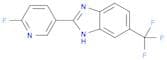 2-(6-Fluoropyridin-3-yl)-6-(trifluoromethyl)-1H-benzo[d]imidazole