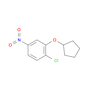 1-Chloro-2-(cyclopentyloxy)-4-nitrobenzene