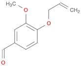 Benzaldehyde,3-methoxy-4-(2-propen-1-yloxy)-
