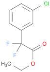 ethyl 2-(3-chlorophenyl)-2,2-difluoroacetate